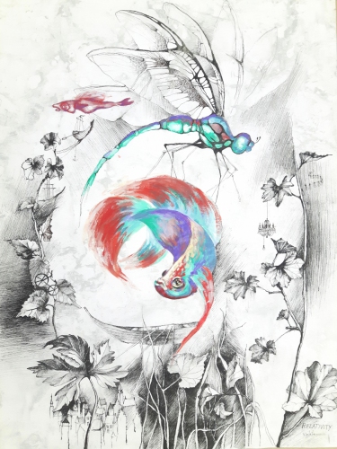 2020 Relativity 52 x 37 cm