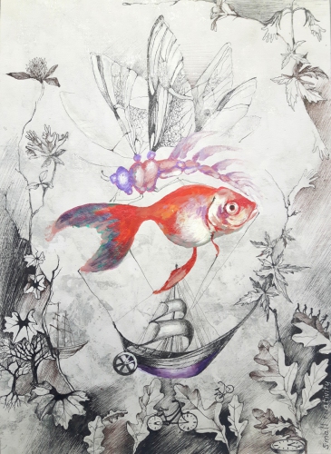 2020 Small activity 52 x 37 cm