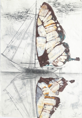 2020 Sail away I 37 x 55 cm