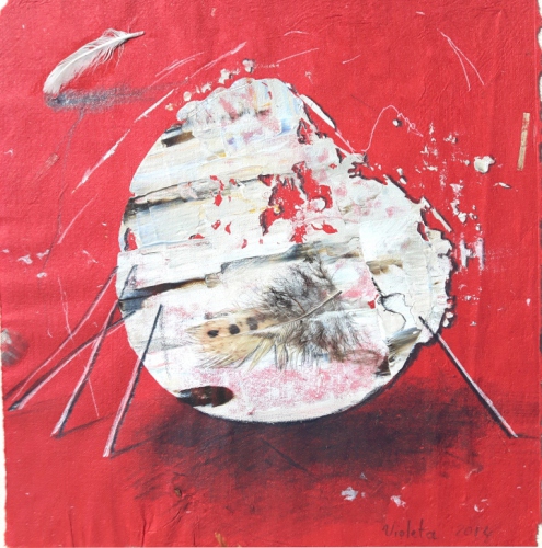 2016 Egg II 25 x 23 cm